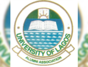 An emblem of the University of Lagos' Alumni Association.