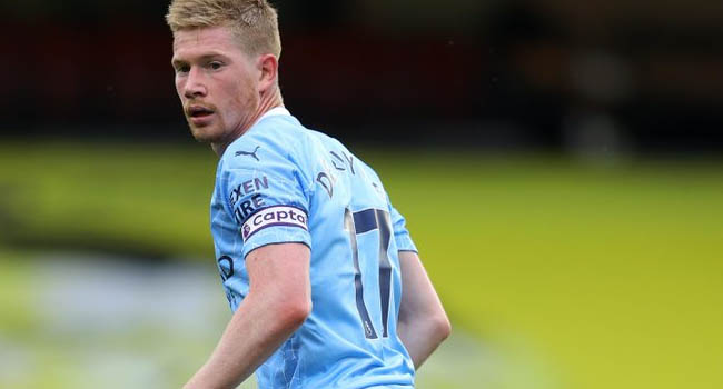 Man City’s De Bruyne Wins Premier League Player Of The Season