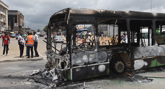 Violence Erupts As Ivorians Protest President’s Third-Term Bid