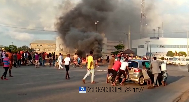 Police Confirms Burning Of Stations In Benin, Ask Parents To Prevail On Children, Wards