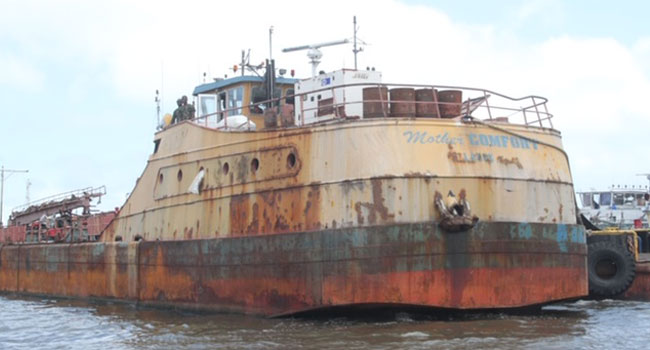 Oil Theft: Navy Hands Over 22 Suspects, Two Vessels To EFCC