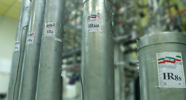 ) A handout picture released by Iran's Atomic Energy Organization on November 4, 2019, shows the atomic enrichment facilities Natanz nuclear power plant, some 300 kilometres south of capital Tehran. Atomic Energy Organization of Iran / AFP