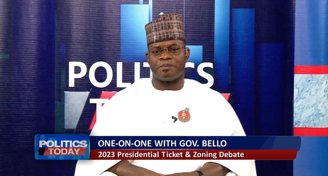 Bello Confident APC Will Retain Presidency, Says Party Touching Lives, Developing Nigeria