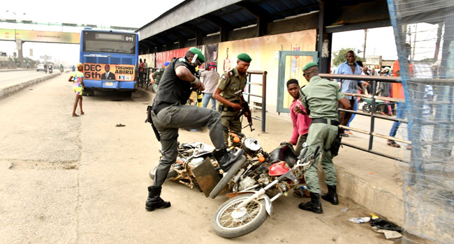 Lagos Launches Anti-Oneway Taskforce, Arrests Traffic Law Offenders