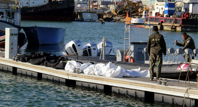 21 Migrants’ Bodies Retrieved Off Tunisia