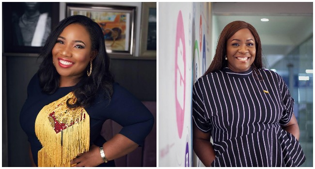 A photo combination of Jobberman’s Communications Specialist, Sheila Ojei, and featured LinkedIn Visibility Coach and Lead Consultant at Inspired by Glory Academy, Glory Edozien (PhD).