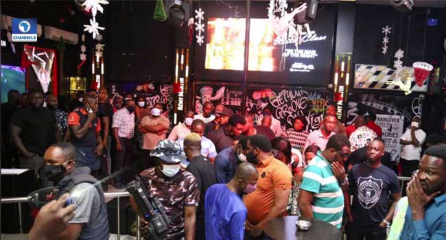COVID-19: Police Raid Night Club, Arrest Fun Seekers In Lagos 
