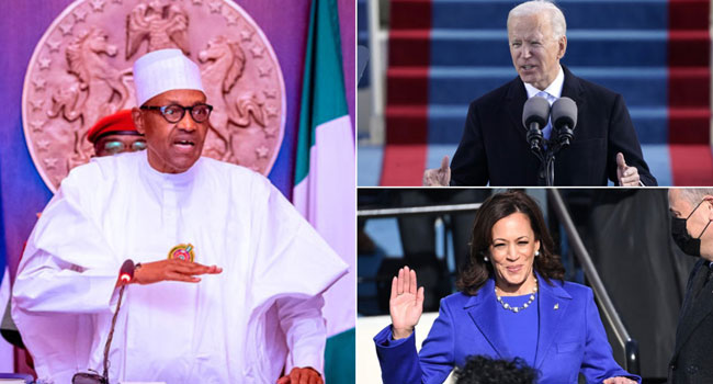 We Look Forward To Working With Joe Biden And Kamala Harris – Buhari