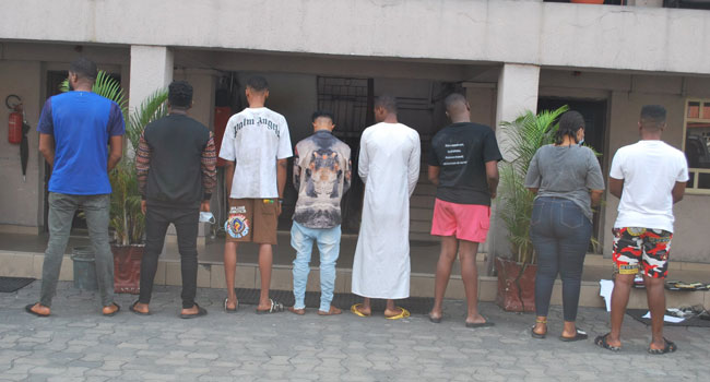 EFCC Arrests Eight Suspected Internet Fraudsters In Rivers