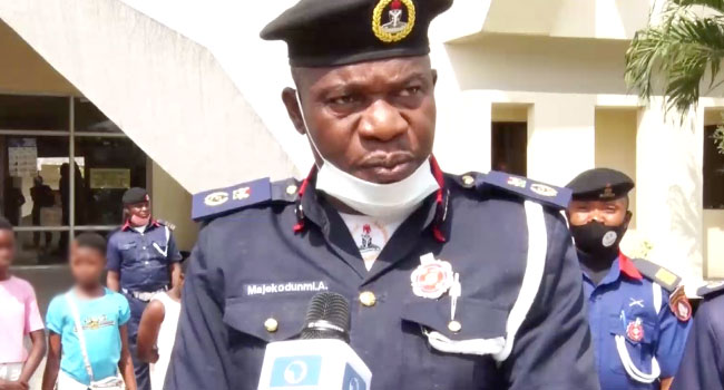 NSCDC Parades Suspected Child-Traffickers In Calabar