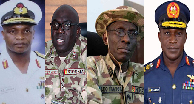 New Service Chiefs – Channels Television