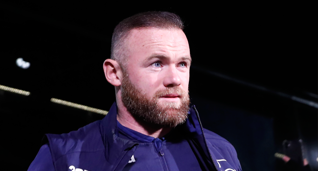 In this file photo taken on January 24, 2020 Derby County's English striker Wayne Rooney arrives for the English FA Cup fourth round football match between between Northampton Town and Derby County at the Sixfields Stadium in Northampton, central England. Adrian DENNIS / AFP