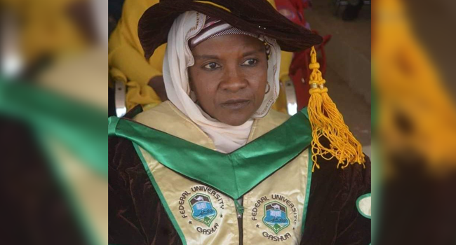 Professor Maimuna Waziri emerged as Vice Chancellor of Federal University Gashua in Yobe on January 16, 2021.