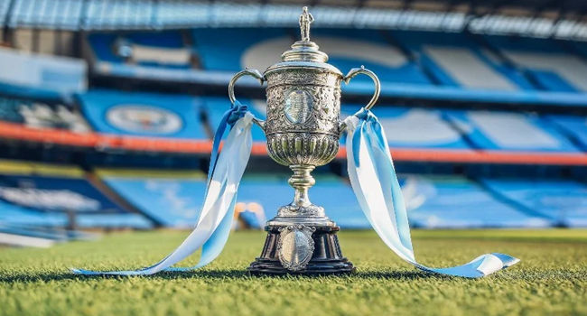 This is the oldest surviving FA Cup purchased by Man City owner, Sheikh Mansour .