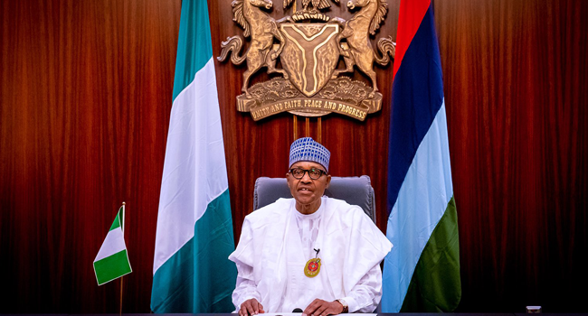 President Muhammadu Buhari delivered a New Year speech on January 1, 2021.