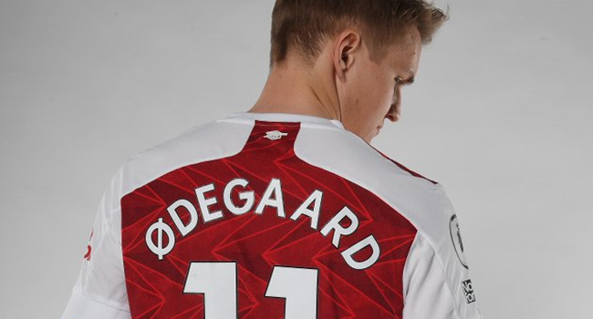 Arsenal Sign Real Madrid’s Odegaard On Loan