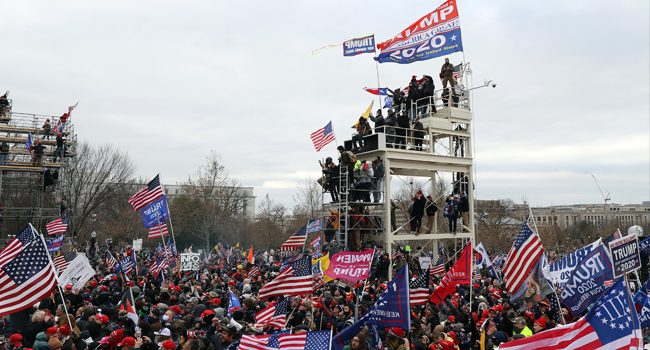 Woman Shot Dead In US Capitol Was A Veteran And Trump Supporter