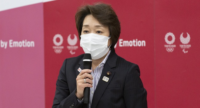 Olympic minister Seiko Hashimoto