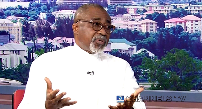 Senate Minority Leader, Enyinnaya Abaribe made an appearance on Sunrise Daily on February 15, 2021.