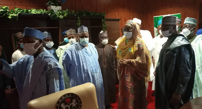 A federal government delegation paid a visit to Katsina on March 23, 2021.