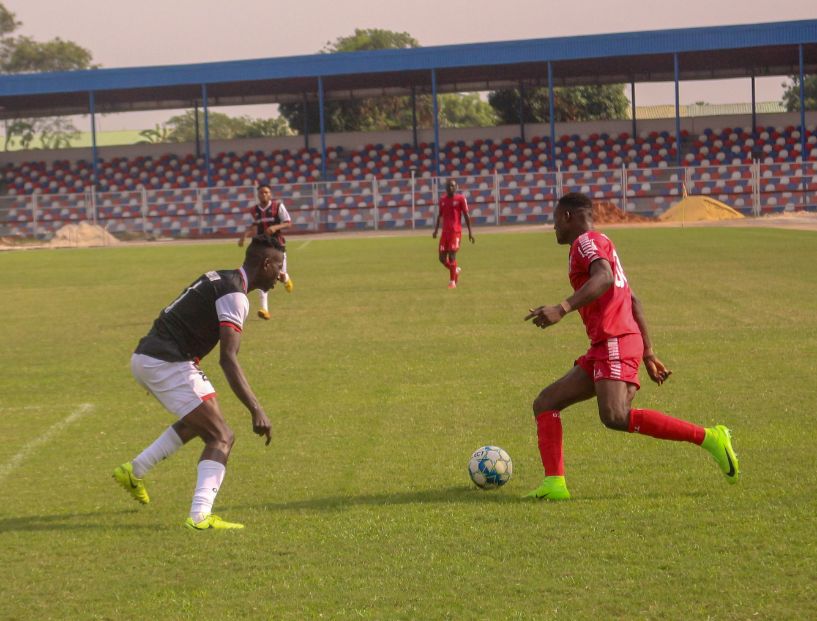 Abia Warriors and Heartland in action on matchday 14