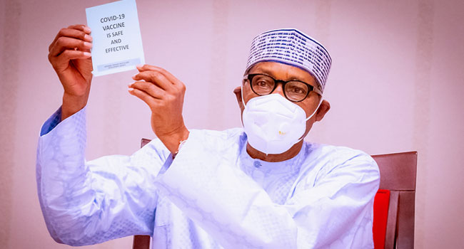 COVID-19 Vaccine Has Shown No Side Effects On Buhari – Presidency –  Channels Television