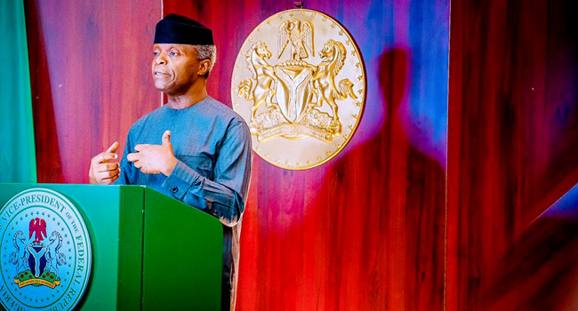 Easter: All Will Be Well With Our Country, Osinbajo Tells Nigerians