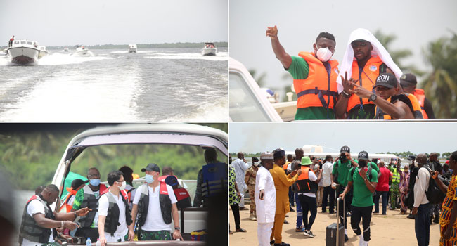 Super Eagles Back In Lagos To Prepare For Formality Match With Lesotho