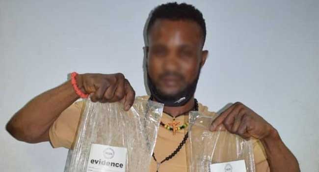 Suspected Trafficker Arrested With ₦564m Worth Of Heroin In Abuja