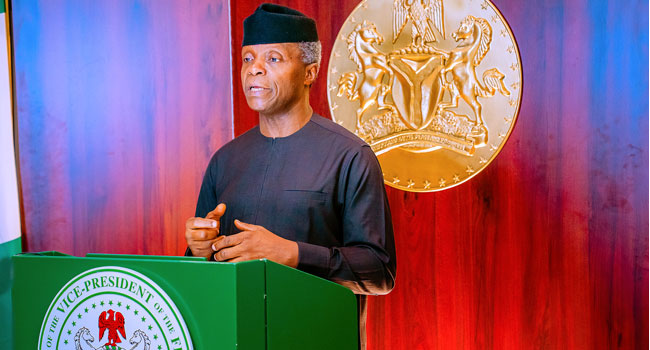 Nigeria Harps On A Just Transition Towards Global Net-Zero Emissions Target – Osinbajo