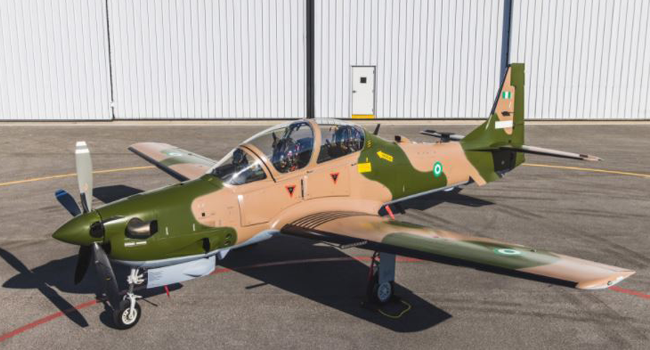 A file photo of a Super Tucano.