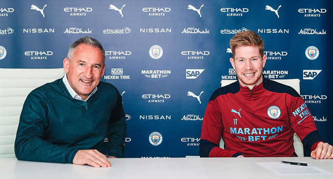 Kevin De Bruyne Extends Contract With Man City  %Post Title