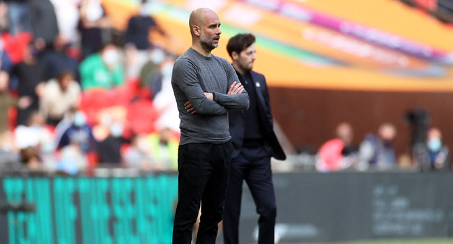 Man City Beat Spurs to win Fourth Consecutive League Cup 4 guardiola s