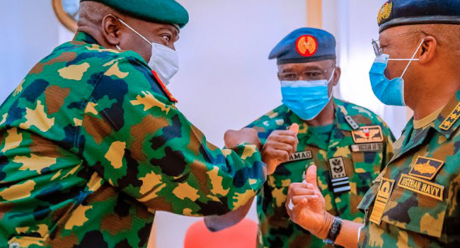 Buhari Holds Security Meeting – Newspot 3 security meeting4