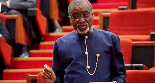 A file photo of Senator Enyinnaya Abaribe.