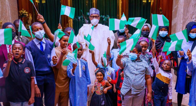 Our Greatest Legacy Is To Give You A Better Country, Buhari Tells Nigerian Children