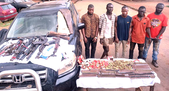 Police Kill Three Bank Robbers, Arrest Five Suspects, Recover 753 GPMG Bullets