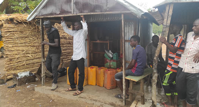 The Nigerian army said it raided a Boko Haram logistics base in Guibja on May 29, 2021.