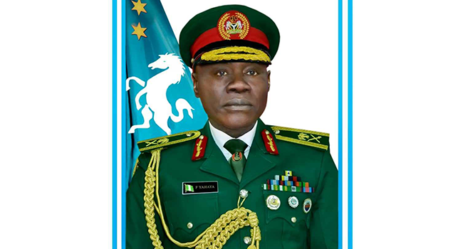 A file photo of Major-General Farouk Yahaya.