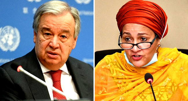 Buhari Congratulates UN Secretary-General, Deputy On Second Tenure