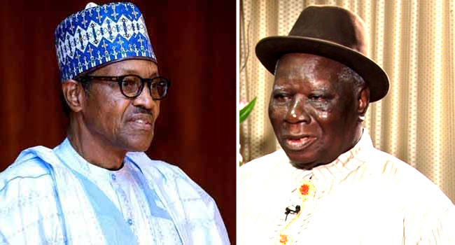 Muhammadu Buhari Edwin Clark 1