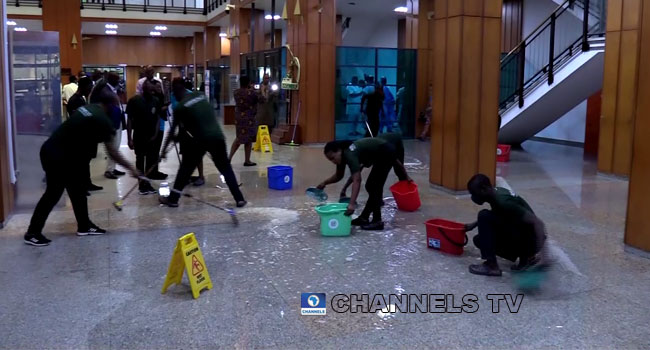 Downpour: National Assembly Flooded As Roofs Leak