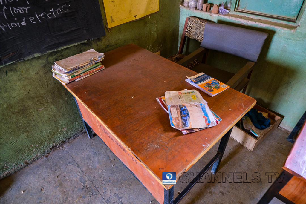 Many Nigerian schools still rely largely on paper materials, rather than computers. Sodiq Adelakun/Channels Television