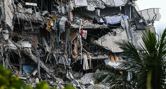 Toll Hits 27 As Work Resumes At Collapsed Florida Apartment