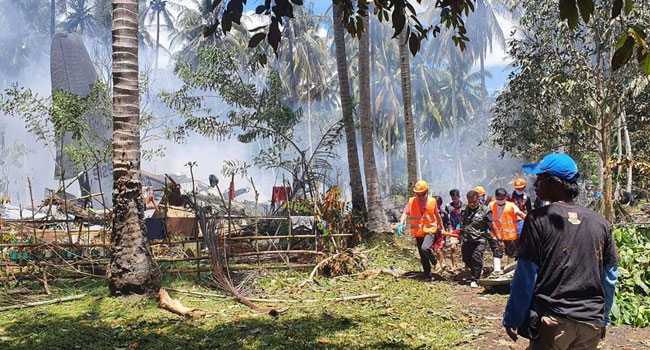 Death Toll Rises To 29 In Philippine Military Plane Crash