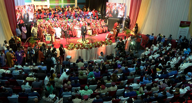The University of Lagos held its 51st convocation ceremony on July 7, 2021.