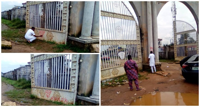 The Imo state government sealed off Rochas Foundation College on July 13, 2021.