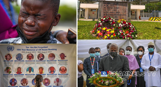 10-Year Memorial For Victims Of UN House Bombing In Pictures