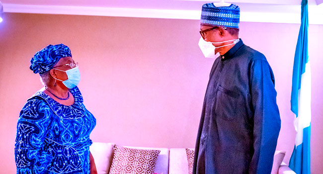 Buhari and Okonjo-Iweala