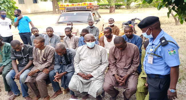 Police Arrest Notorious Bandit, 17 Others In Katsina